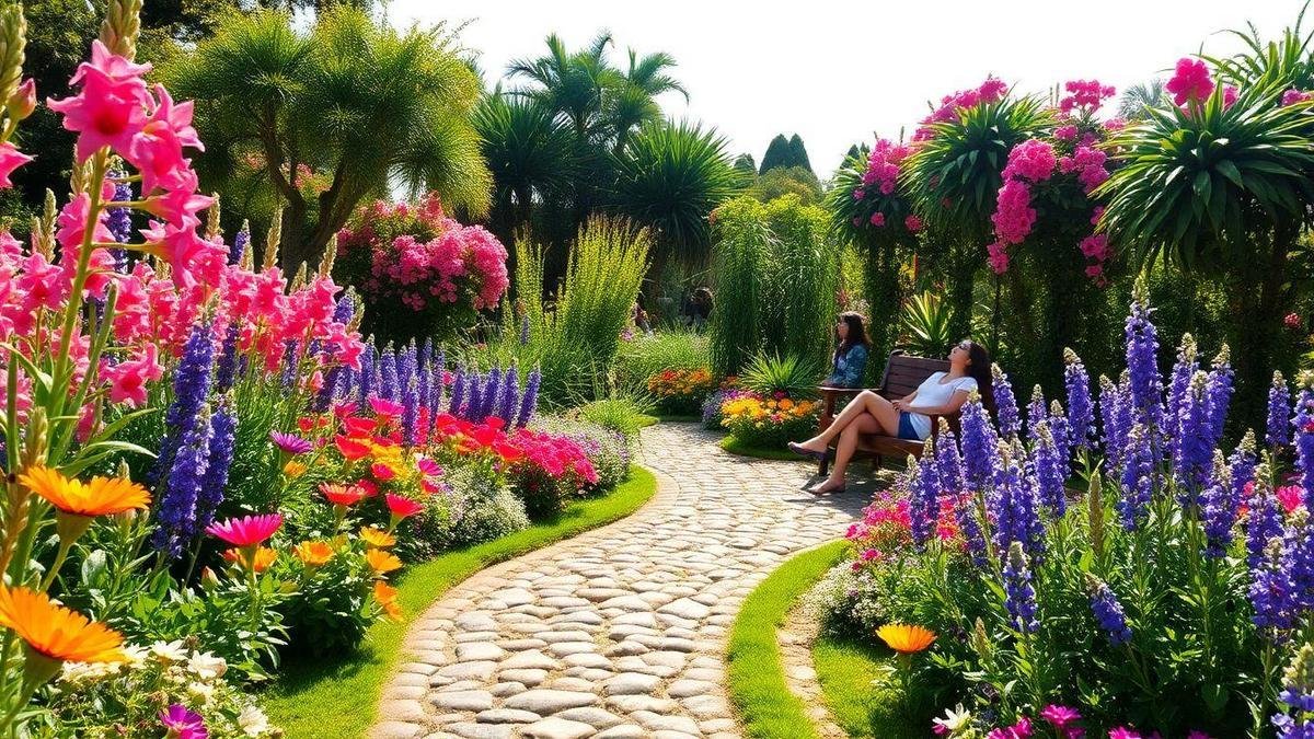 A Importância das Flores para Jardim na Jardinagem Terapêutica
