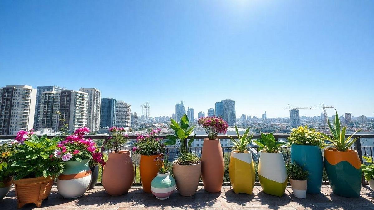 A Importância dos Vasos Criativos na Jardinagem Urbana