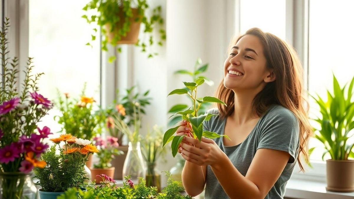 Autocuidado e Plantas: Uma Combinação Perfeita