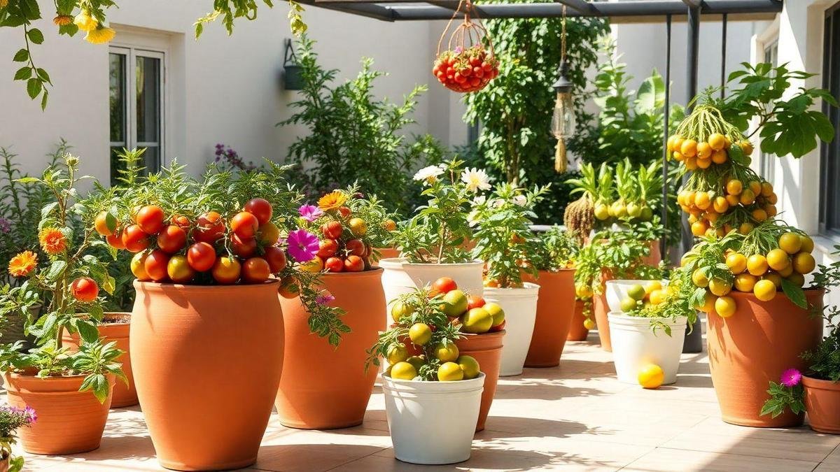 Benefícios do Cultivo de Frutas em Vasos Benefícios do Cultivo de Frutas em Vasos