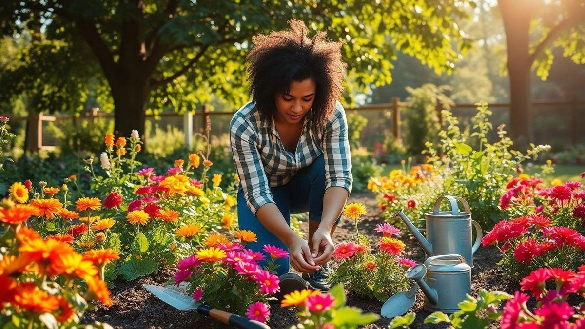 Benefícios Físicos da Jardinagem