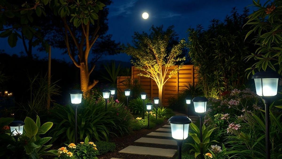 Energia Solar no Jardim