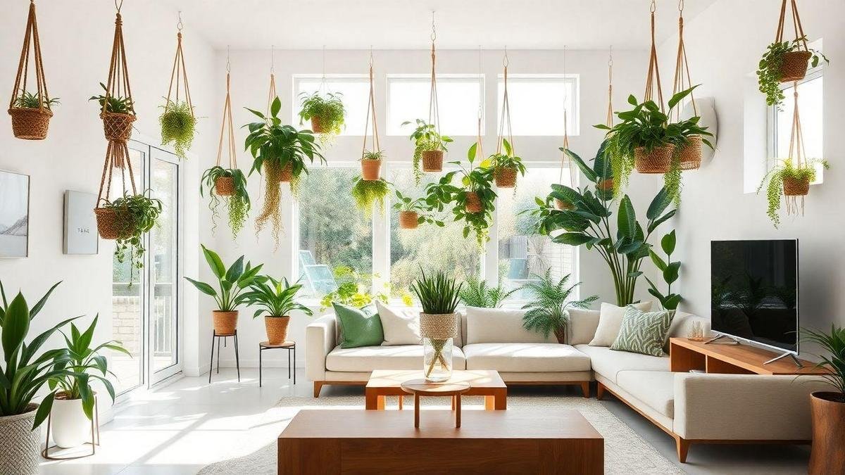 Estilos de Decoração com Plantas Suspensas