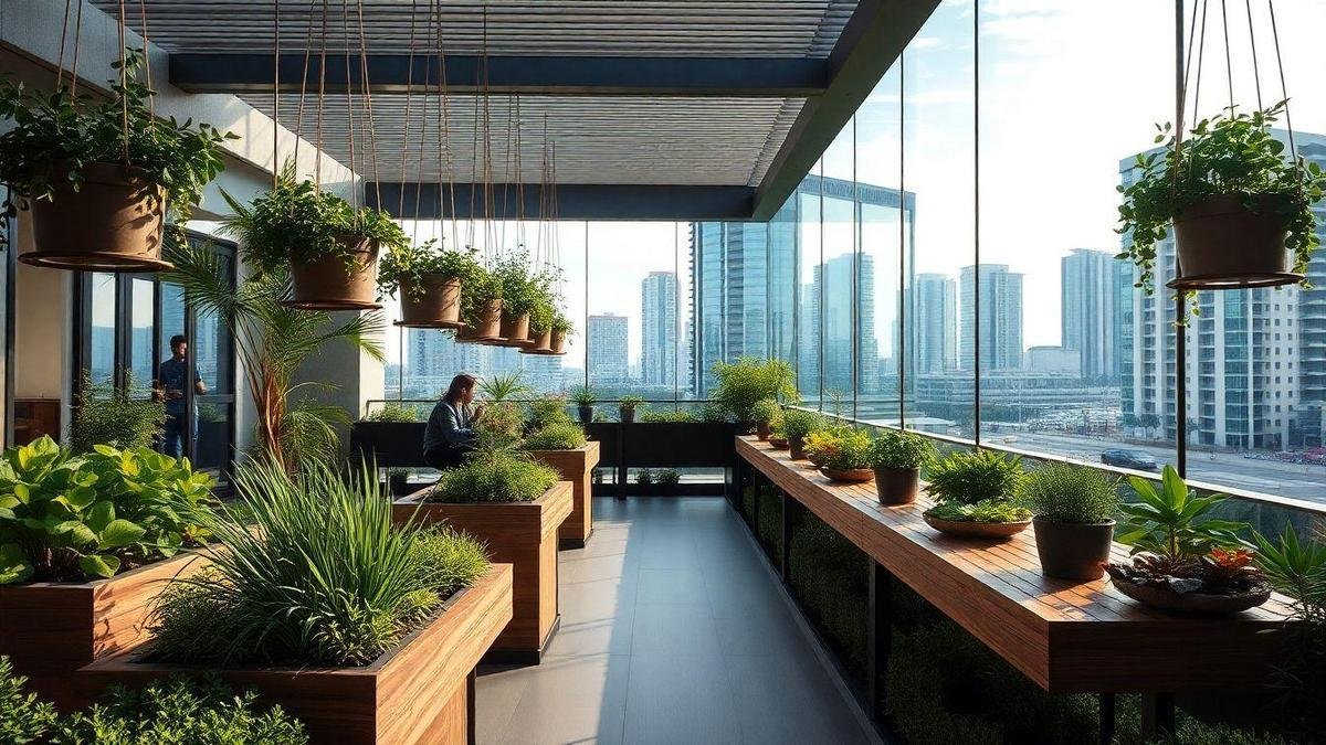 Hortas Suspensas: Uma Nova Tendência