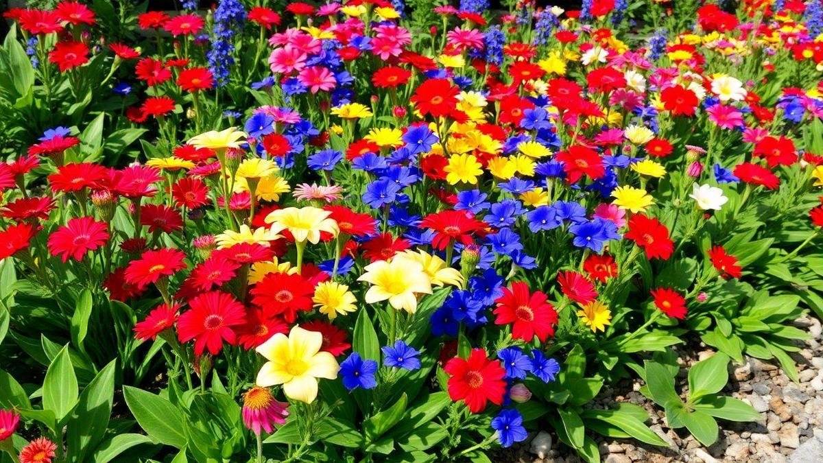 Importância das Cores e Texturas no Jardim