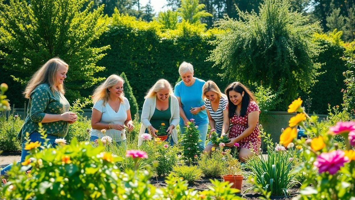 Jardinagem como Terapia em Grupo
