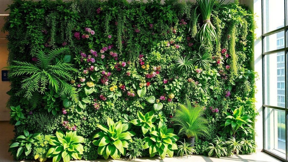 Jardins Verticais: Uma Tendência em Alta Jardins Verticais: Uma Tendência em Alta