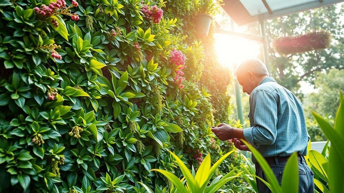 Manutenção de Jardins Verticais Manutenção de Jardins Verticais