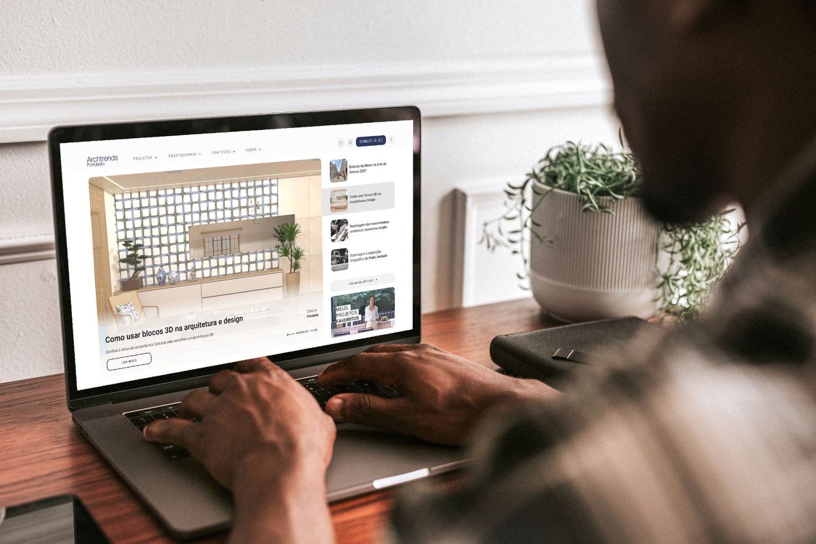 Como Criar Perfil Archtrends e Divulgar Projetos Digitais - Imagem do artigo original